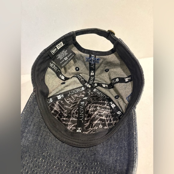 Denim New Era 9TWENTY XIX Adjustable Strapback Hat - Picture 7 of 10